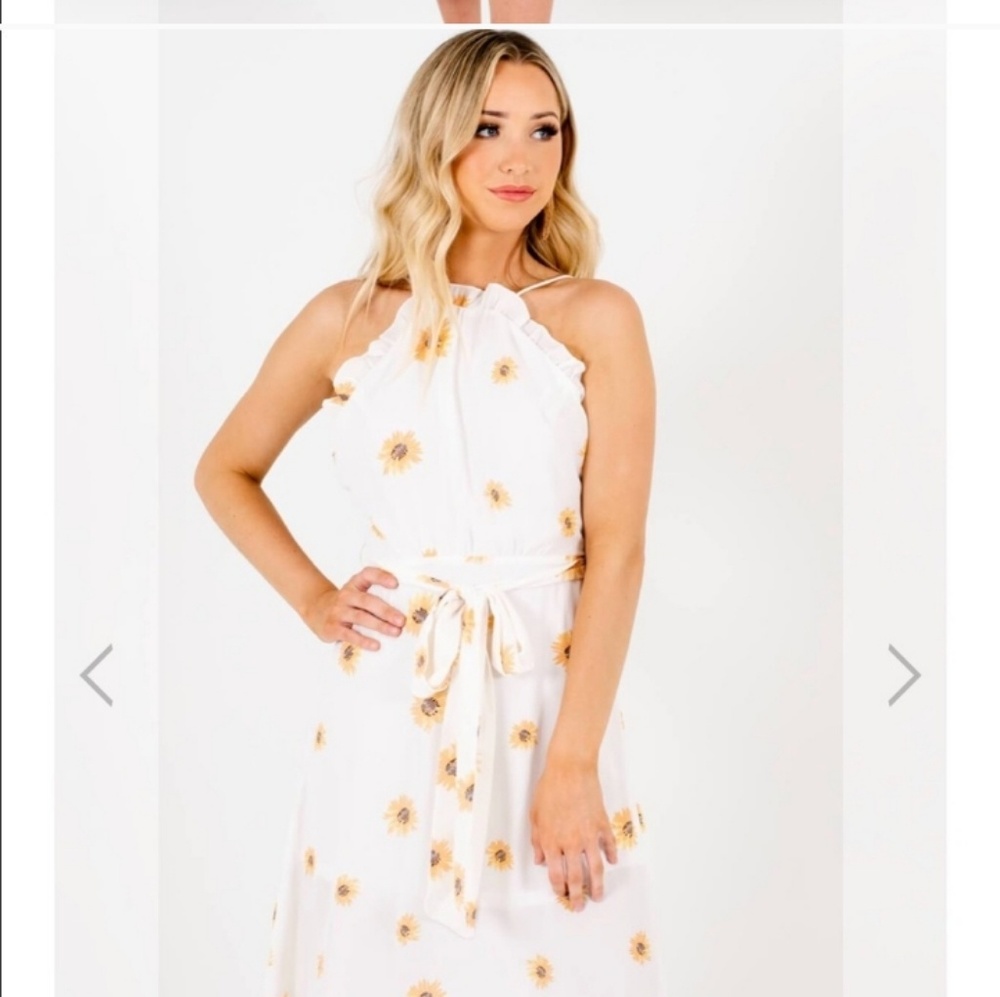 🌻 Sunflower Dress Sz S BNWT